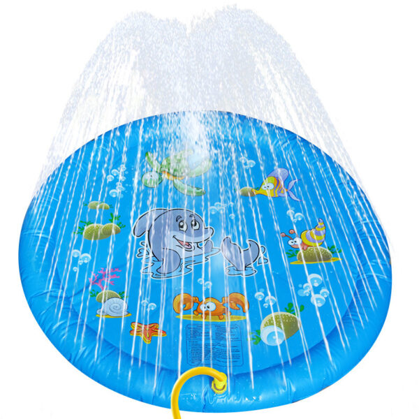 Non-Slip Splash Pad For Kids And Pet Dog Pool Summer Outdoor Water Toys Fun Backyard Fountain Play Mat - Image 6