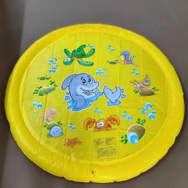Non-Slip Splash Pad For Kids And Pet Dog Pool Summer Outdoor Water Toys Fun Backyard Fountain Play Mat - Image 3