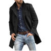 European Style Woolen Men's Coat Autumn And Winter New Thickened Coat - Image 4